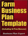 Farm Business Plan Template (Including 10 Free Bonuses) 